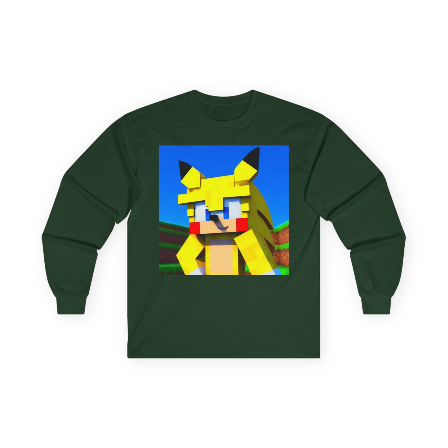 Long Sleeve Tee, Gamer Shirt, Unisex Tee for Kids and Adults, Cute Graphic Shirt, Birthday Gift, Game Night Apparel