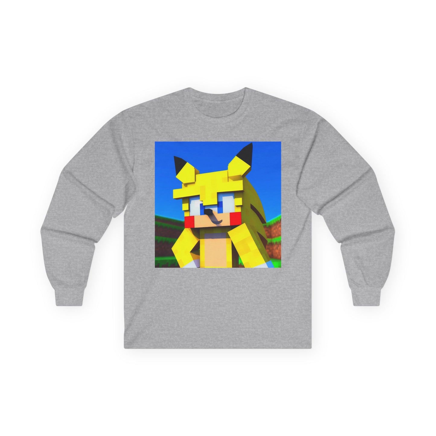 Long Sleeve Tee, Gamer Shirt, Unisex Tee for Kids and Adults, Cute Graphic Shirt, Birthday Gift, Game Night Apparel