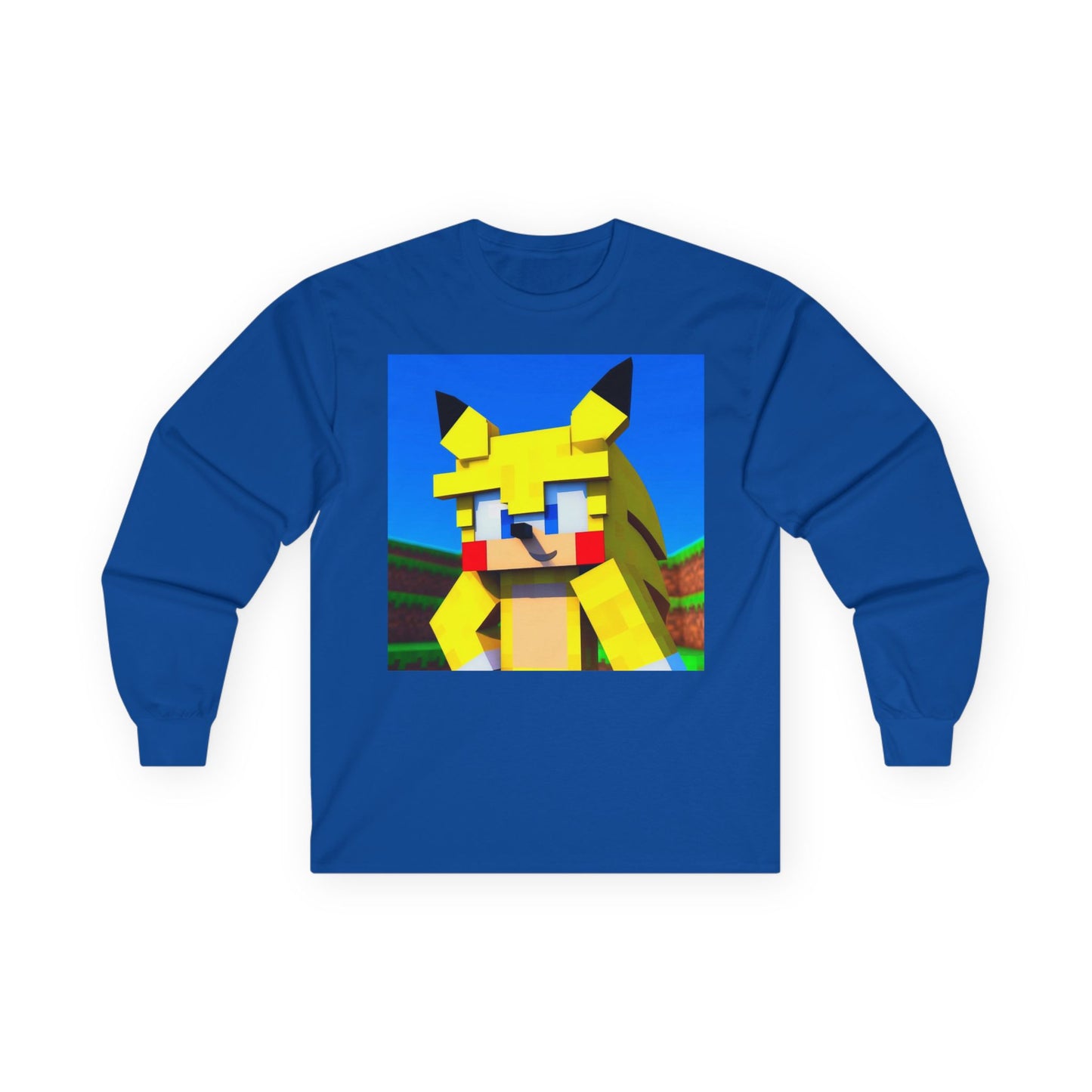 Long Sleeve Tee, Gamer Shirt, Unisex Tee for Kids and Adults, Cute Graphic Shirt, Birthday Gift, Game Night Apparel