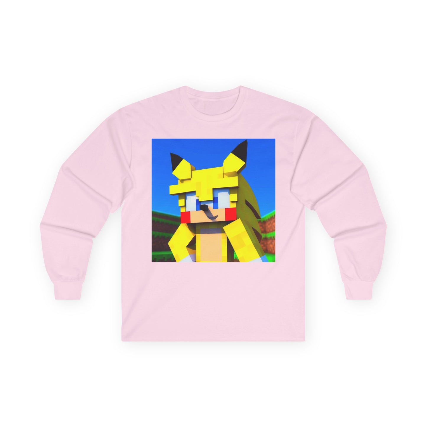 Long Sleeve Tee, Gamer Shirt, Unisex Tee for Kids and Adults, Cute Graphic Shirt, Birthday Gift, Game Night Apparel