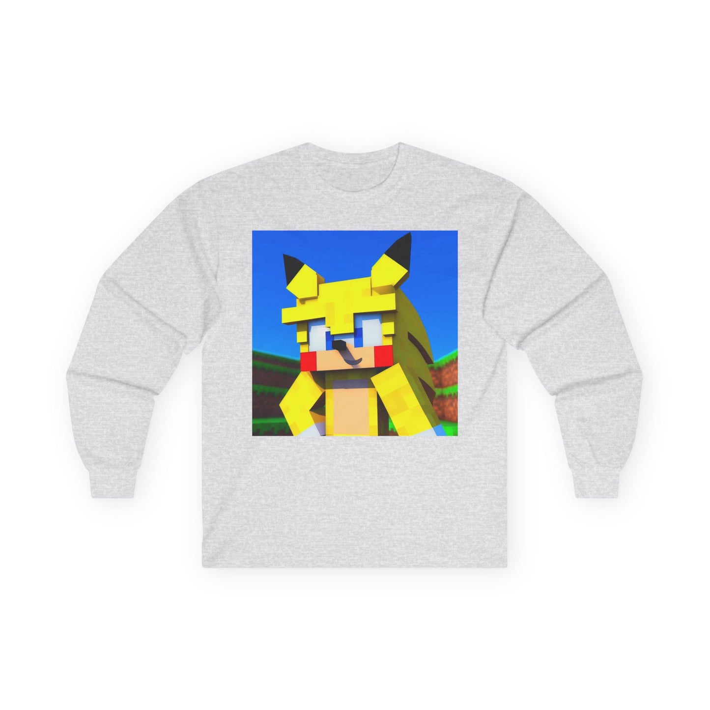 Long Sleeve Tee, Gamer Shirt, Unisex Tee for Kids and Adults, Cute Graphic Shirt, Birthday Gift, Game Night Apparel