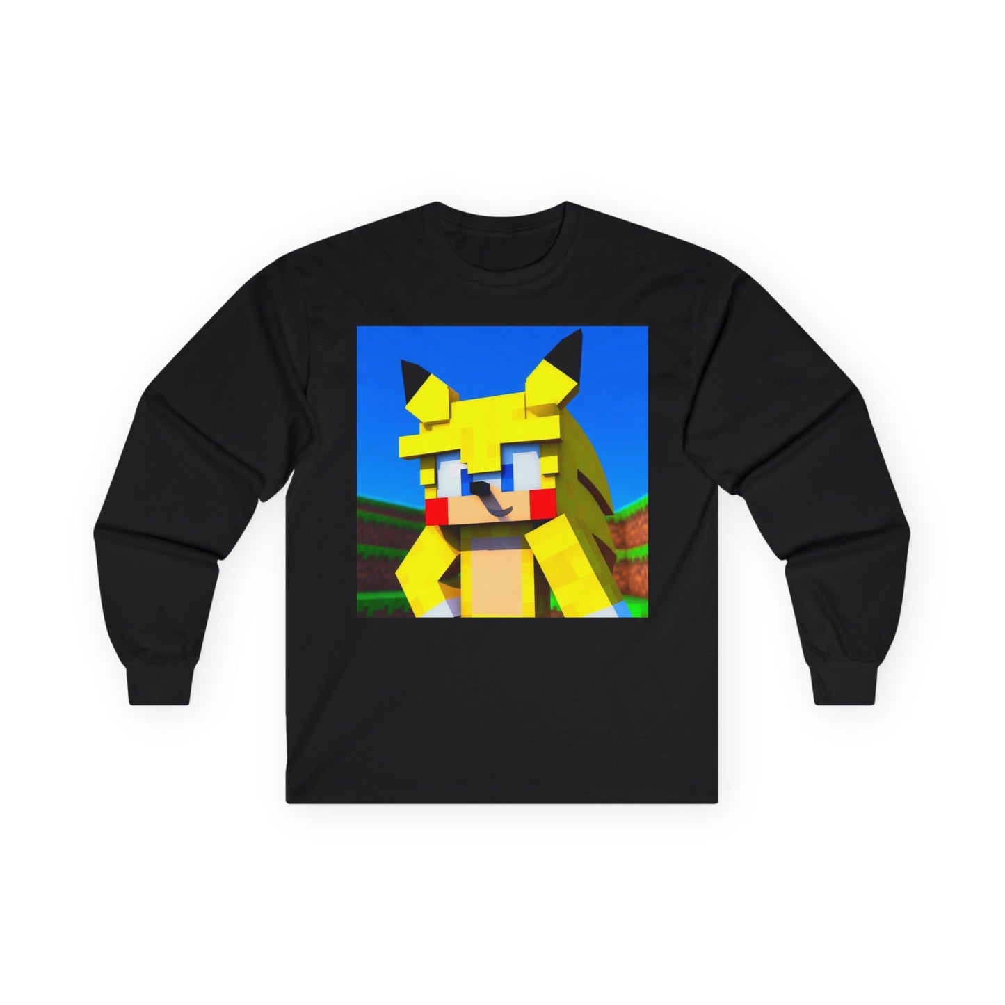 Long Sleeve Tee, Gamer Shirt, Unisex Tee for Kids and Adults, Cute Graphic Shirt, Birthday Gift, Game Night Apparel