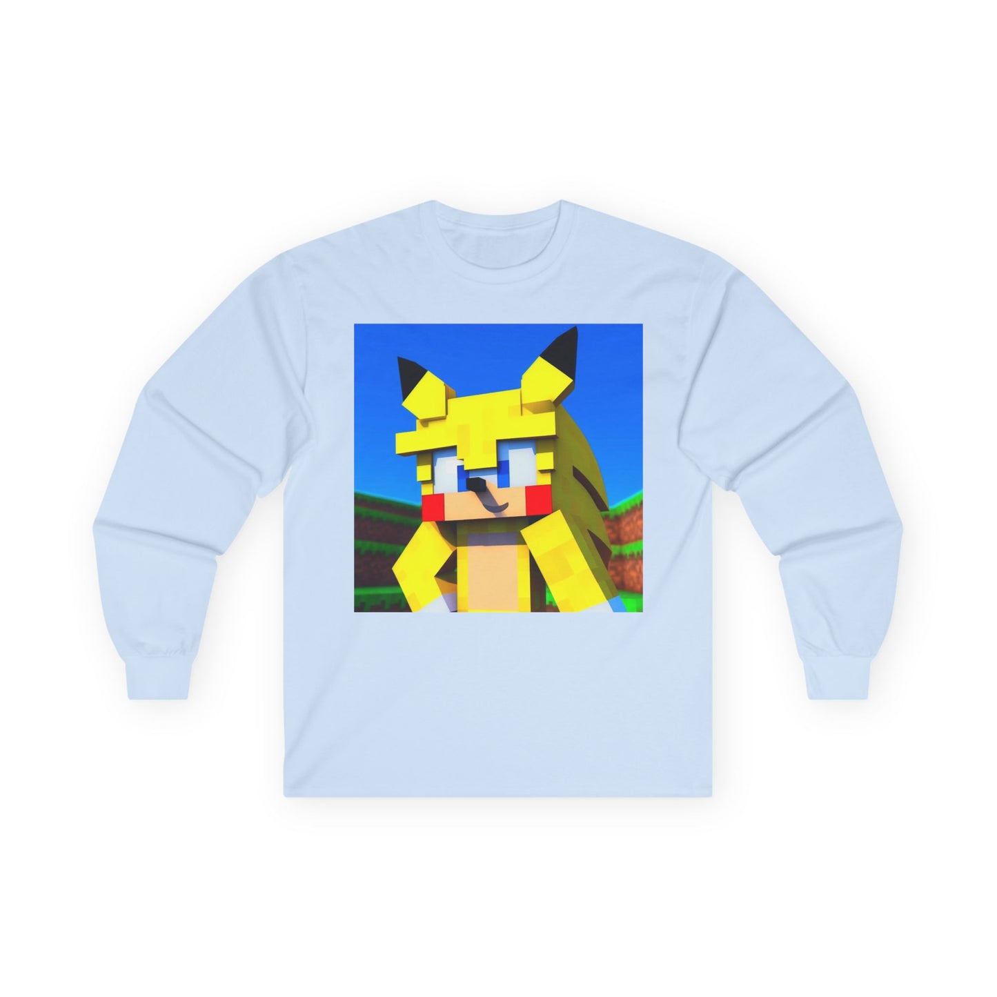 Long Sleeve Tee, Gamer Shirt, Unisex Tee for Kids and Adults, Cute Graphic Shirt, Birthday Gift, Game Night Apparel