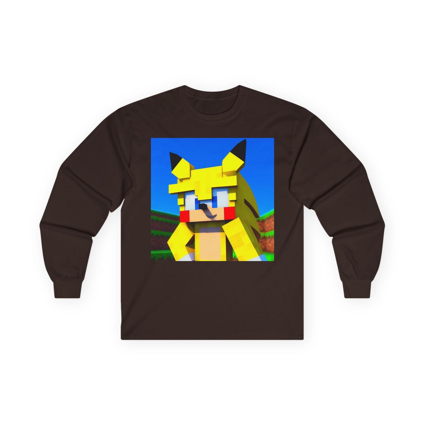 Long Sleeve Tee, Gamer Shirt, Unisex Tee for Kids and Adults, Cute Graphic Shirt, Birthday Gift, Game Night Apparel