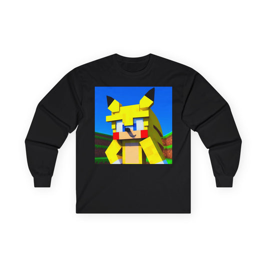 Long Sleeve Tee, Gamer Shirt, Unisex Tee for Kids and Adults, Cute Graphic Shirt, Birthday Gift, Game Night Apparel